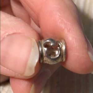 Mickey Mouse Ears silhouette Pandora bead